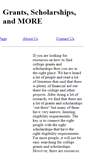 Mobile Screenshot of grantsscholarshipsandmore.org